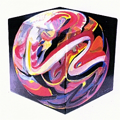 1994 - Gummiball - Karton Acryl